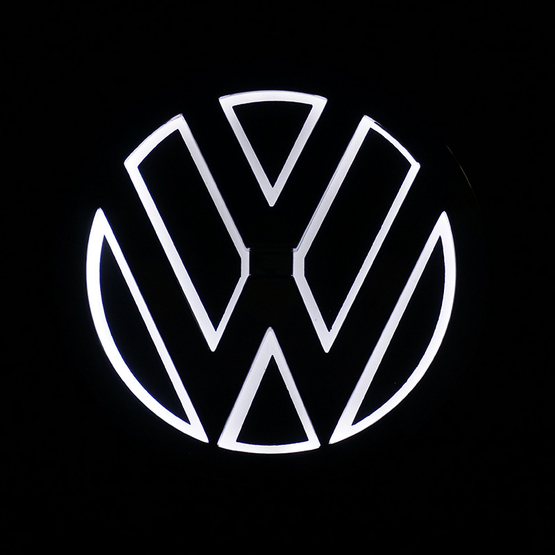 Aplicable a Volkswagen magotan Golf 6 Tiguan Bora shangku 5d luz luminosa del logotipo del coche CC luz trasera transfronteriza