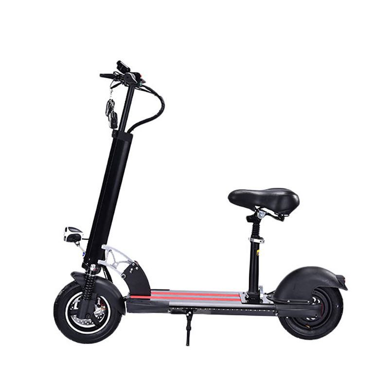 Scooter eléctrico transfronterizo de larga duración 11 pulgadas neumáticos plegables de gran potencia de larga duración scooter adulto