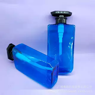 厂家批发500ML洗发水沐浴露护发素化妆品包材PET塑料异型按压瓶
