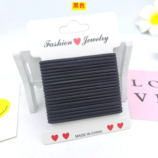 0.25 Nylon Card 20 Black
