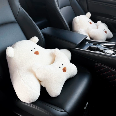 Bear Headrest Lumbar Support Women's: Headrest
