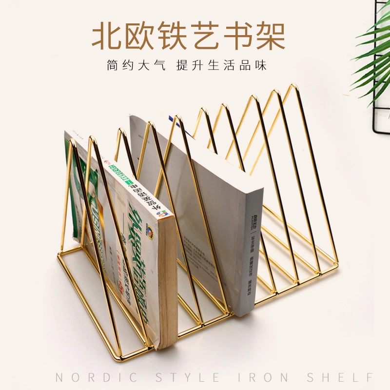 Стол для учебной комнаты, Nordic Iron Madrid Booksthels INS Wind настольное хранилище журналов полки для газет