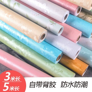 墙纸自粘防水防潮卧室温馨房间装饰翻新贴纸背景墙贴客厅壁纸宿舍