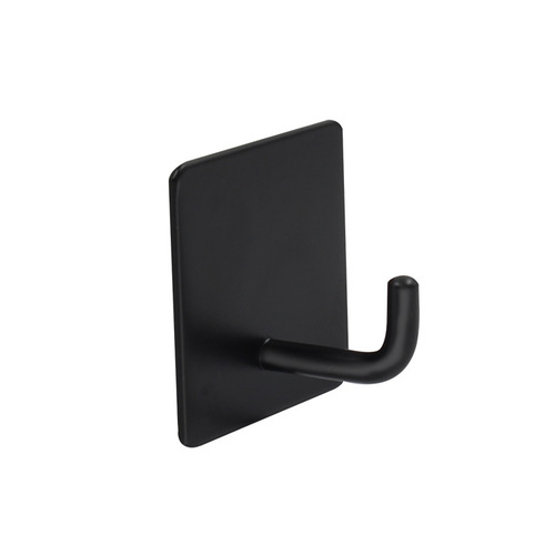 Cross-border punch-free 304 stainless steel hooks strong adhesive wall hanging wall metal hooks kitchen load-bearing adhesive hooks