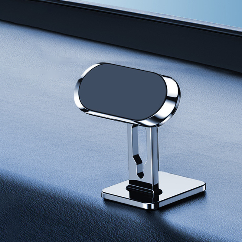 Venta caliente transfronteriza fuerte succión magnética soporte del teléfono móvil salida de aire clip universal inducción de la gravedad imán de metal soporte del coche