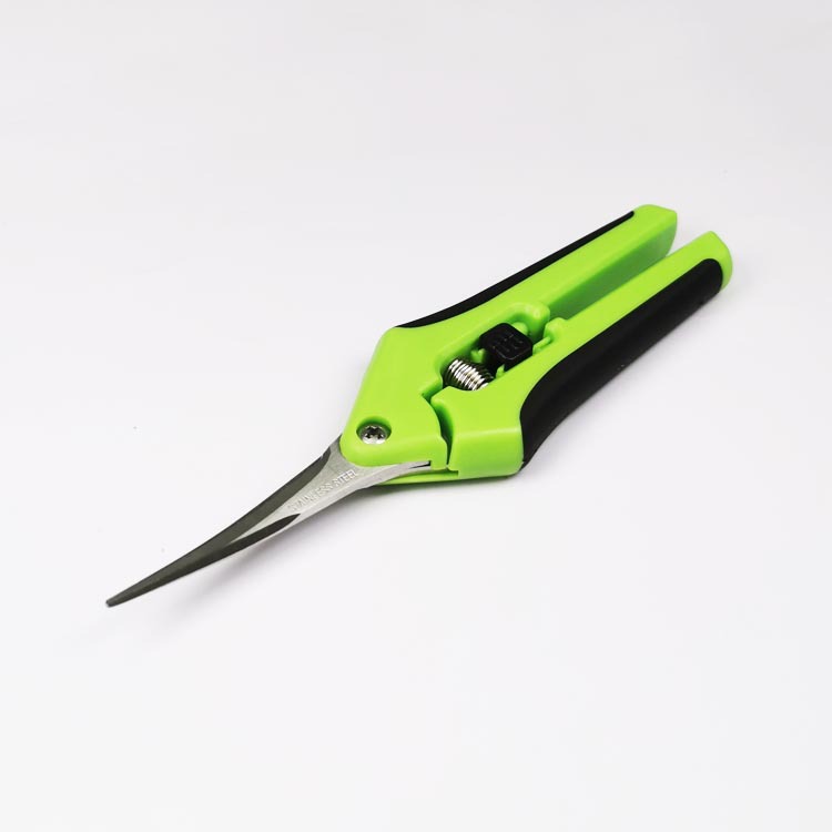 Tijeras de reparación de plántulas de frutas en stock Tijeras de brotes de hojas de acero inoxidable Tijeras de podar árboles frutales Tijeras de jardinería de ramas gruesas