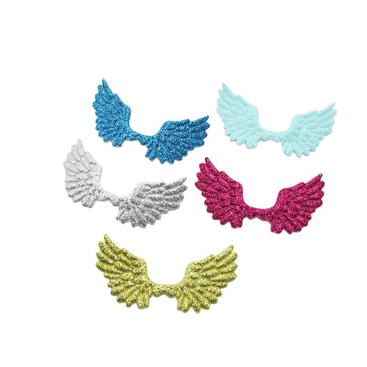 Nuevos accesorios de joyería para niños oro rosa alas tocado horquilla caja de regalo arreglo floral accesorios de joyería fábrica al por mayor