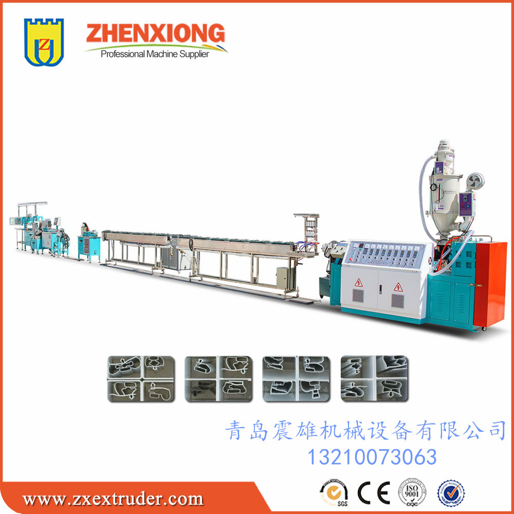 供应 PVC密封条生产线 冰箱门封条挤出机 装饰条挤出机生产线QDZX