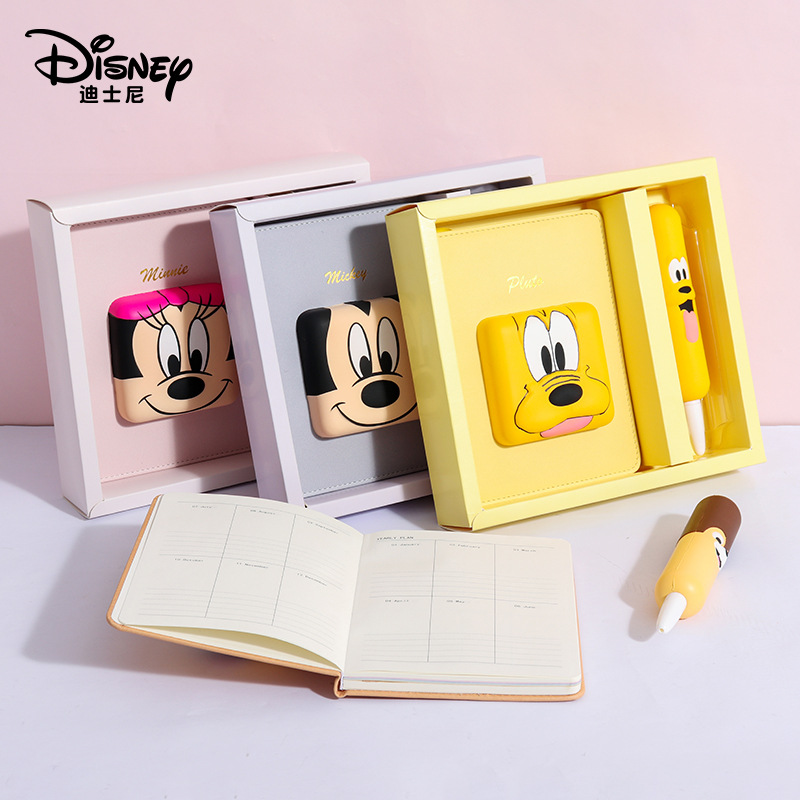 Cartoon Creative Decompression Pen Stationery Set Soft Glue Super Cute Decompression Pen Notepad for Students