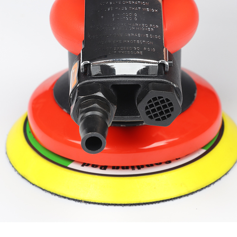 厂家销售5寸气动打磨机汽车除锈抛光机迷你型家用圆盘砂纸研磨机