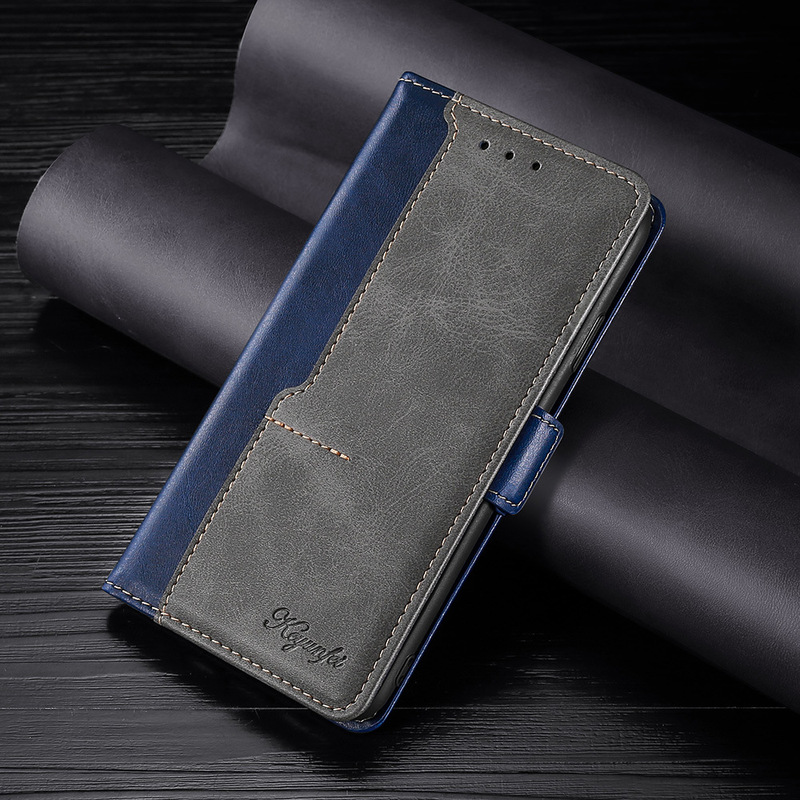 Suitable for Creative Samsung S25 Fe Solid Color Phone Case Note 20 Stand Phone Leather Case S26 Card Slot Protective Case