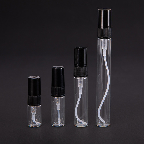 2/3/5/10ml Perfume Atomizer Bottles, Mini Portable Pump Atomizer Perfume Sample Bottles, Glass Divided Bottles