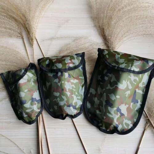 Hardware tools wholesale army green shovel outdoor folding shovel large triangular handle medium shovel small folding shovel
