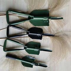 Hardware tools wholesale army green shovel outdoor folding shovel large triangular handle medium shovel small folding shovel