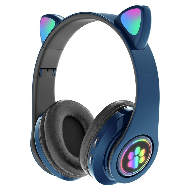 Прямые поставки от завода spot B39 Cartoon Mengli B39 Котики уши свет Bluetooth Bluetooth складывающийся трёхмерный звук