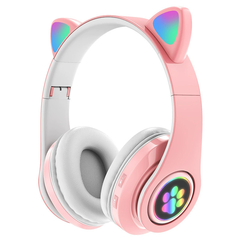 Прямые поставки от завода spot B39 Cartoon Mengli B39 Котики уши свет Bluetooth Bluetooth складывающийся трёхмерный звук