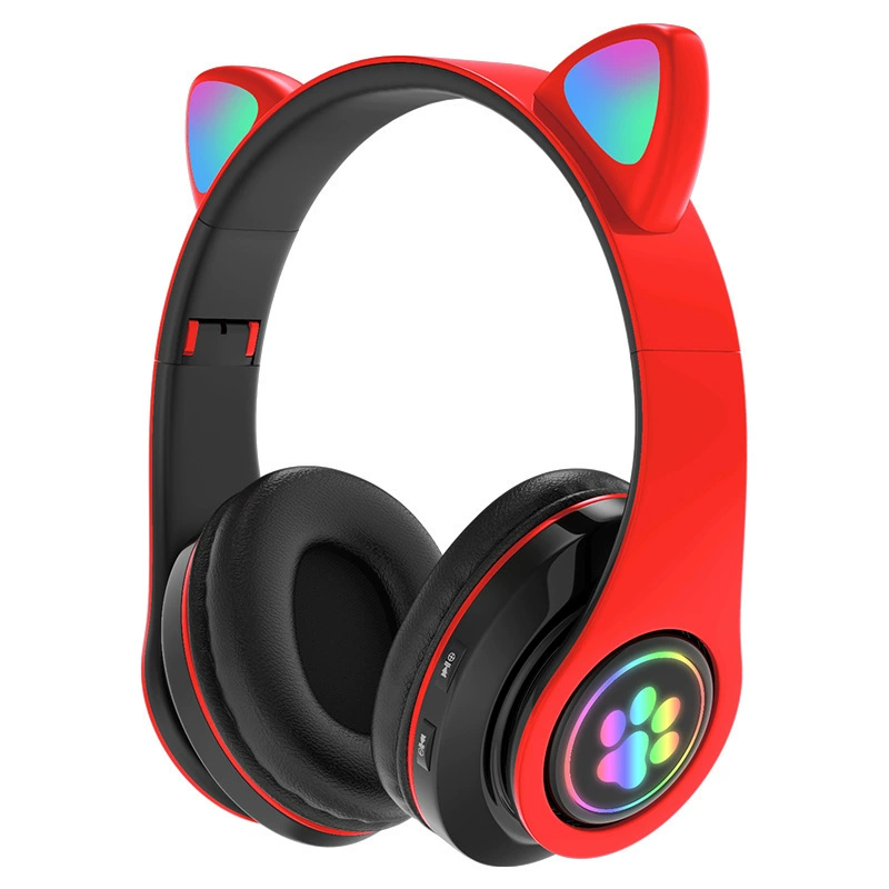 Прямые поставки от завода spot B39 Cartoon Mengli B39 Котики уши свет Bluetooth Bluetooth складывающийся трёхмерный звук