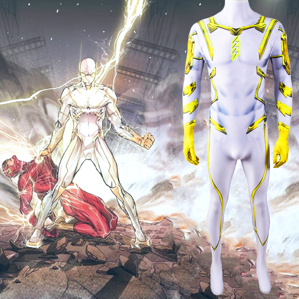 Dc Flash 5Th Season Speed Clothes Speed Cos Costume Halloween Flash Character Cosplay Costume