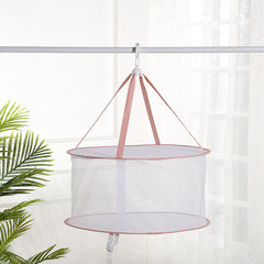 Directly supplied from the source manufacturer, multi-layer thickened woolen sweater clothes baskets, household reinforced clothes nets, foldable clothes drying baskets