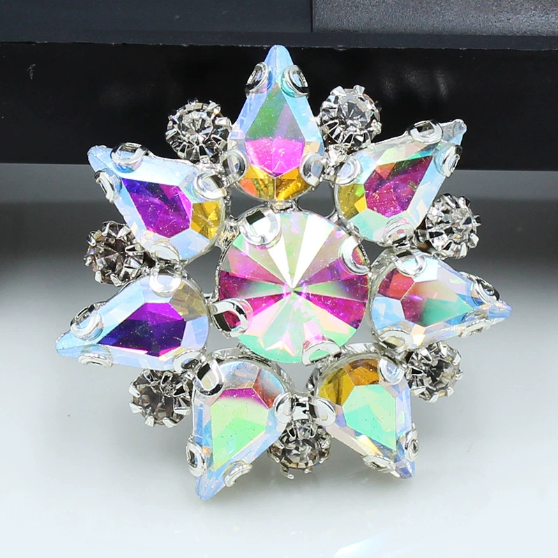 Аксессуар, украшения, металлическая золотая вода, handmade украшения, оптом, диаметр 36 мм