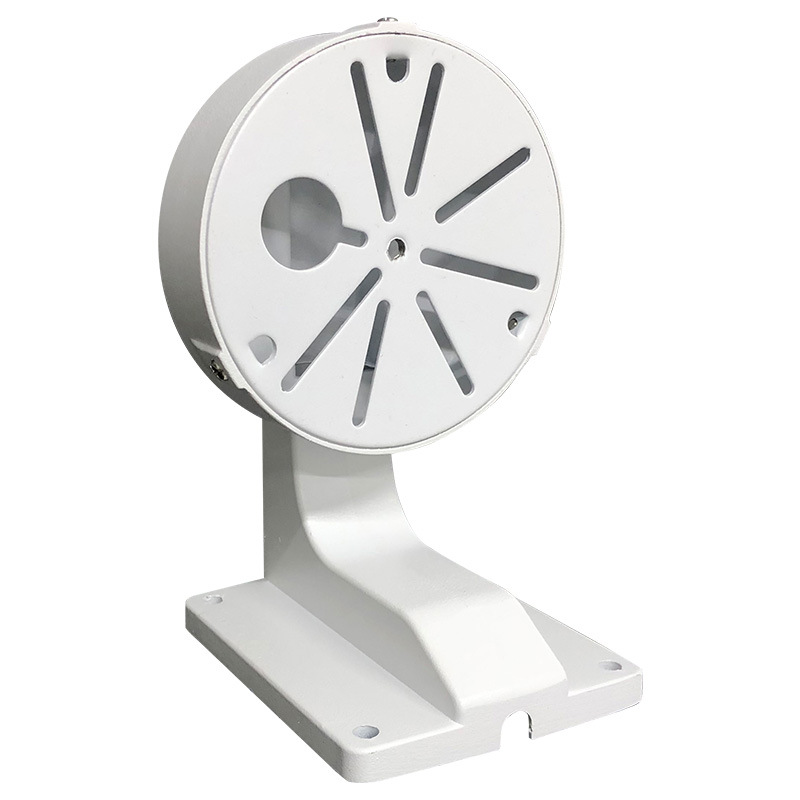 监控半球支架1258A塑料壁装海螺摄像头适用海康大华2.5寸半球藏线