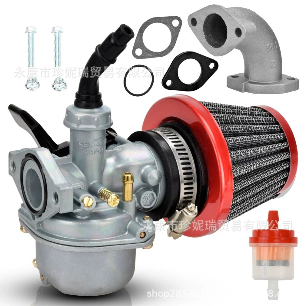 Аксессуары для внедорожных мотоциклов ATV PZ22 карбюратор воздушный фильтр комплект впускной трубы 110-125cc