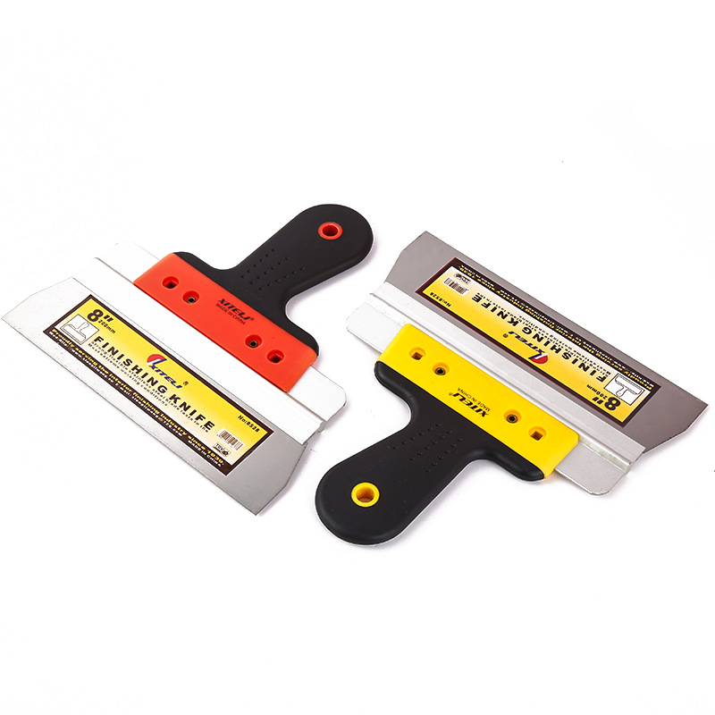 Raspador de aluminio, espátula de ceniza de aceite, raspador, cuchillo de masilla de acero al manganeso, cuchillo de masilla, herramienta de construcción de nivelación de paredes