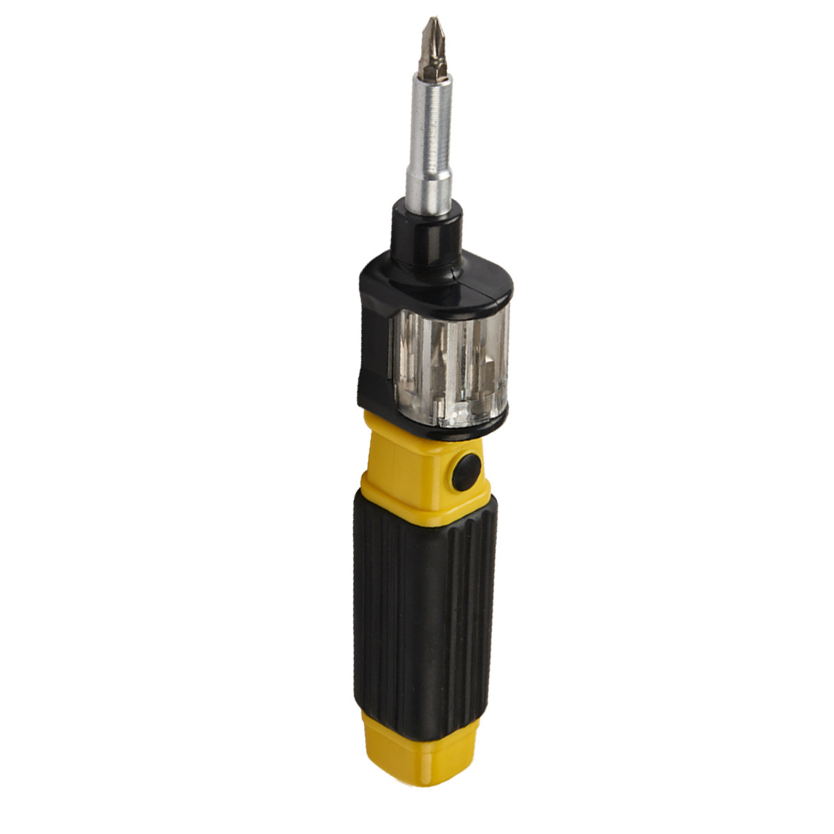 Factory Gift Supermarket Retail Combination Screwdriver 6 in 1 Screwdriver Retractable Rotating Head Changing Square Handle Screwdriver