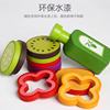 Children's fruit toy, family wooden realistic set for kindergarten