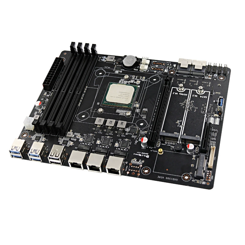 8 disk NAS storage server MATX motherboard 16 nuclear disk array network storage micro server motherboard