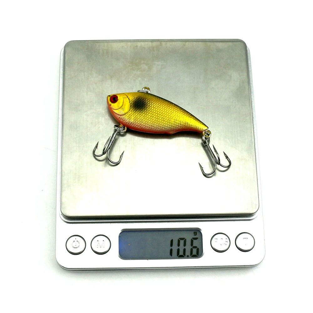 Поясная бусина Hengjia 10G, пластиковый VIB Luya, твердая приманка, в пересечении границы медленно тонущая приманка Luya VIB поддельная приманка
