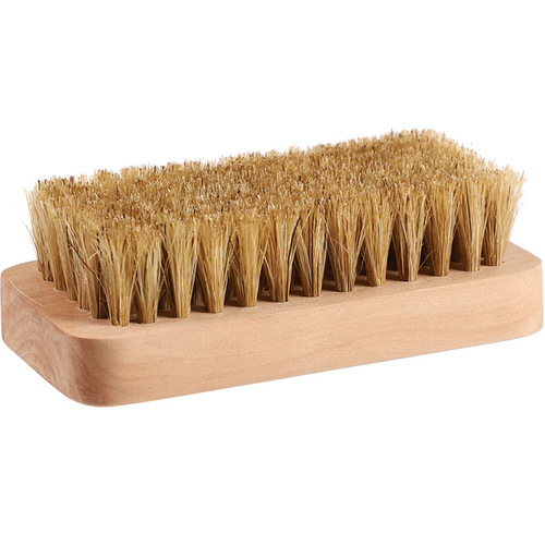 Boar bristle cloth washing brush, soft bristles that do not hurt clothes, solid wood board brush, coat collar, dry cleaning shop special