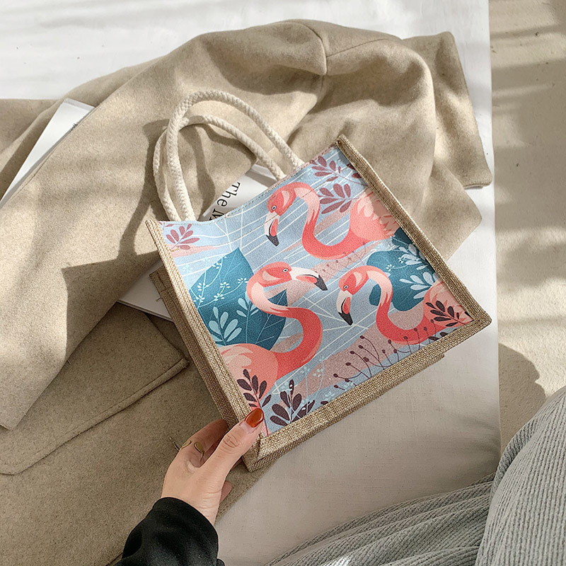 Fabricantes al por mayor de lona de algodón y lino bolsos de mujer 2024 nuevo estilo de moda nacional bolsos de moda simple bolsa especial