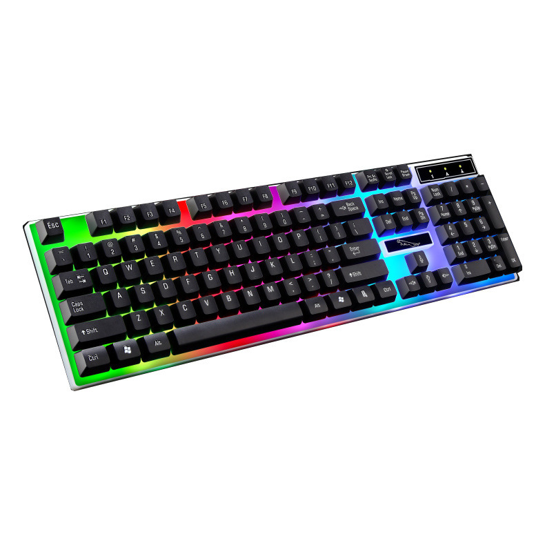 Chasing Leopard G21 Wired Luminous usb Computer Gaming Mechanical Feel Colorful Backlit Laptop Universal Keyboard