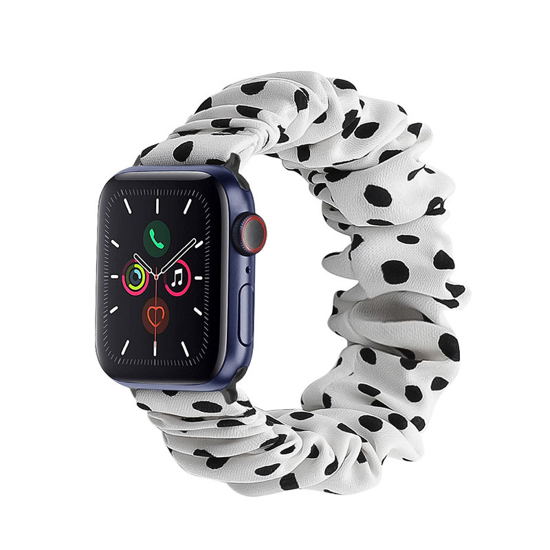 Apple correa de reloj adecuado para Apple watch3 4 56 se 7 8 generación intestino grueso banda de pelo Correa pulsera