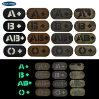 IR отражающий A+ B+ AB+ O+ мини-кровь тип магическая наклейка 2.5*2 см главы первой помощи тактический моральный раздел