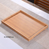 Wholesale bamboo tray tea tray household bamboo tea tray minimalist size hotel office tea ceremony tea set