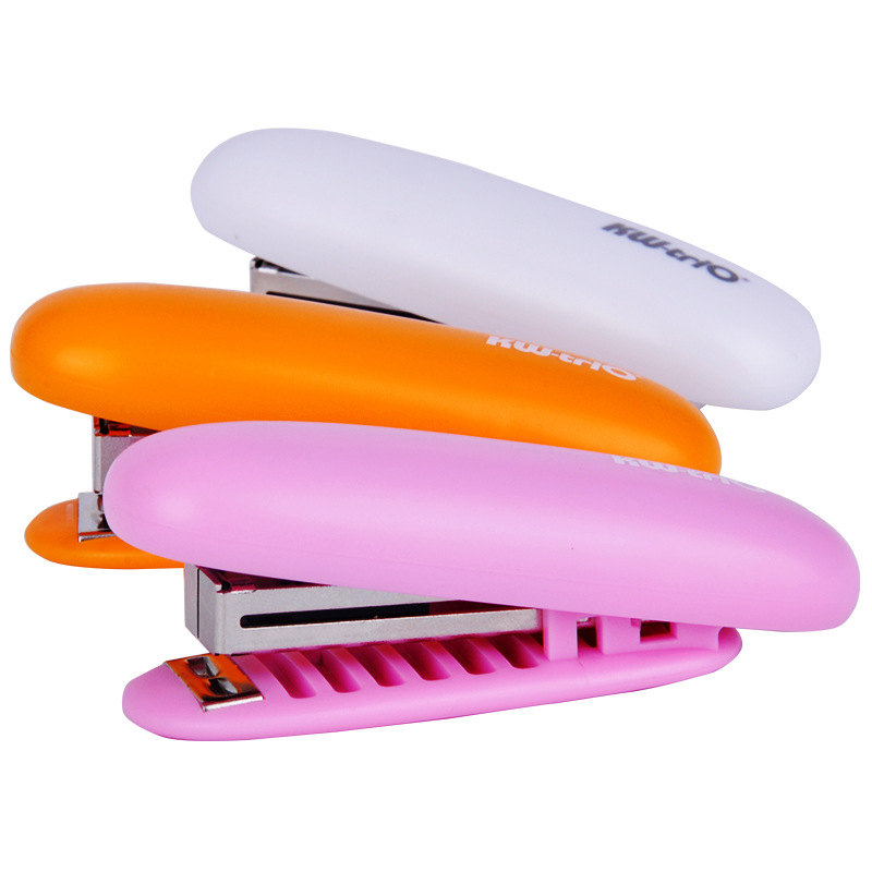 Kdeoyu 5626 grapadora portátil mini máquina grapadora de encuadernación grapadora de ahorro de trabajo