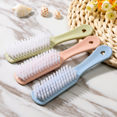 Plastic small brush, shoe cleaning brush, simple soft bristle shoe wash brush, laundry brush, washing clothes brush, shoe brush factory