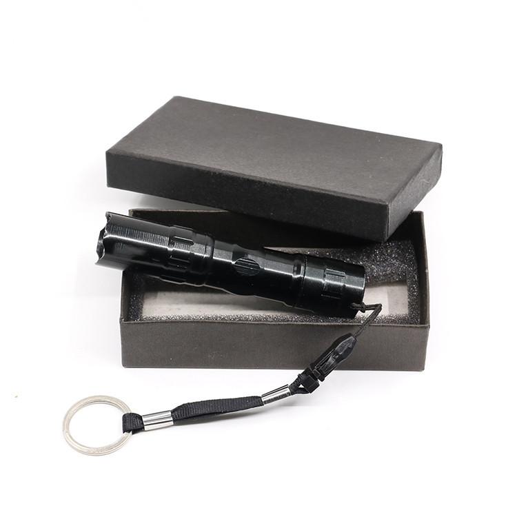 LED mini flashlight aluminum alloy strong light small flashlight 3W gift small flashlight household riding small flashlight