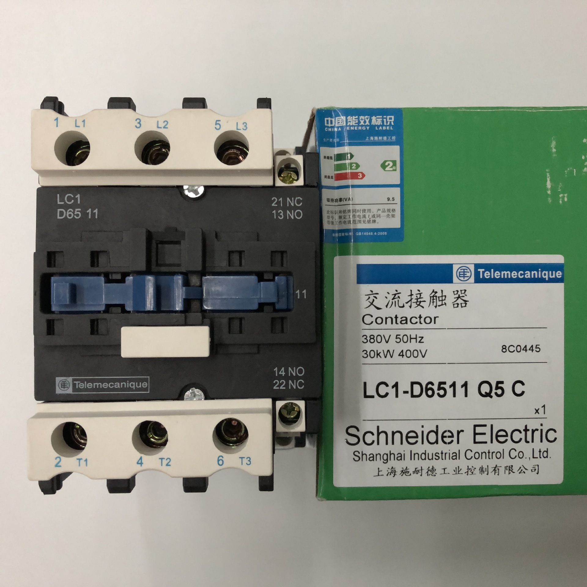 原装正品LC1-D6511Q5C AC380V Schneider三级交流接触器
