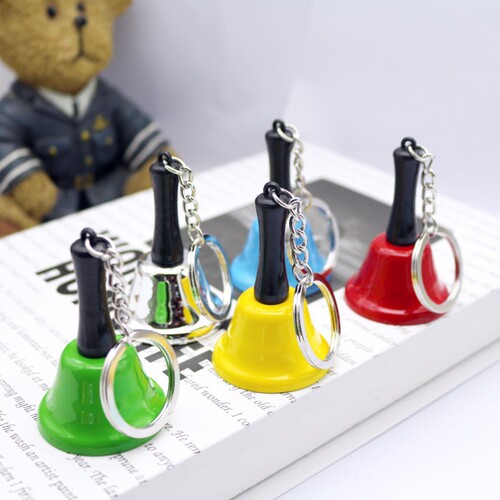 Metal hand bell jingle bell, calling bell, calling bell, ordering bell, early childhood education bell, copper bell