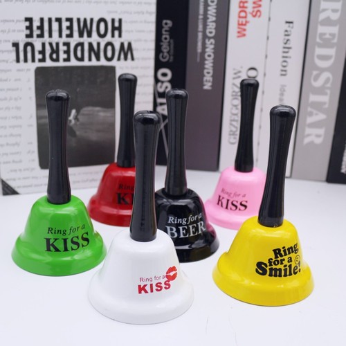Metal hand bell jingle bell, calling bell, calling bell, ordering bell, early childhood education bell, copper bell