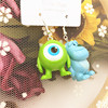 Cute monster, asymmetrical earrings, new collection, big eyes, silver 925 sample