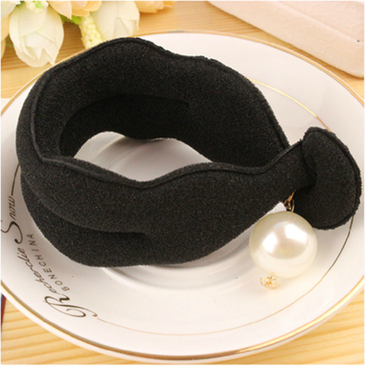 Maruko head jewelry pearl double hook sponge plate hair stick 2 yuan…