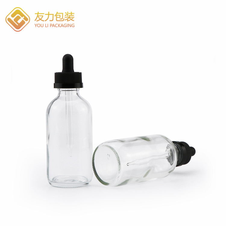 现货1oz2oz3oz4oz波斯顿瓶 小分装瓶15ml30ml60ml120ml滴管玻璃瓶