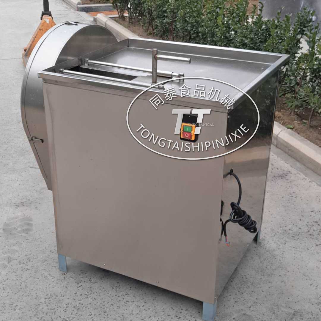 推杆式切片机，果蔬圆片切片机，胡萝卜切片机