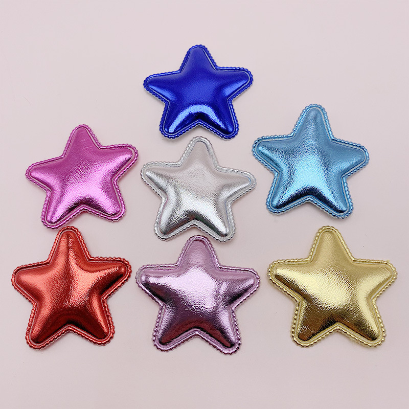 Manufacturer Wholesale Ultrasonic Pressed DIY Handmade Jewelry Accessories Gold Pu Glossy Five-Pointed Star Manufacturer Wholesale Ultrasonic Pressed DIY Handmade Jewelry Accessories Gold Pu Glossy Five-Pointed Star