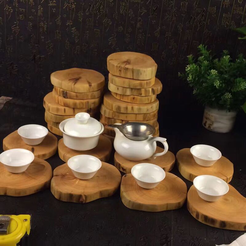 Thuja Tea Coaster Insulated Base Thuja Old Material Wooden Coaster Aged Material Tiger Skin Pattern Thuja Conformable Coaster Thuja Tea Coaster Insulated Base Thuja Old Material Wooden Coaster Aged Material Tiger Skin Pattern Thuja Conformable Coaster