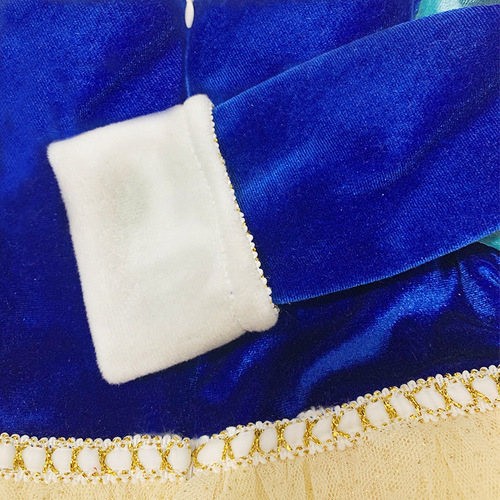 Autumn Snow White Princess Dress Elsa Princess Dress Girls' Dress Korean Version Stylish Baby Birthday Performance Dress